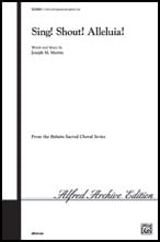 Sing! Shout! Alleluia! Two-Part choral sheet music cover